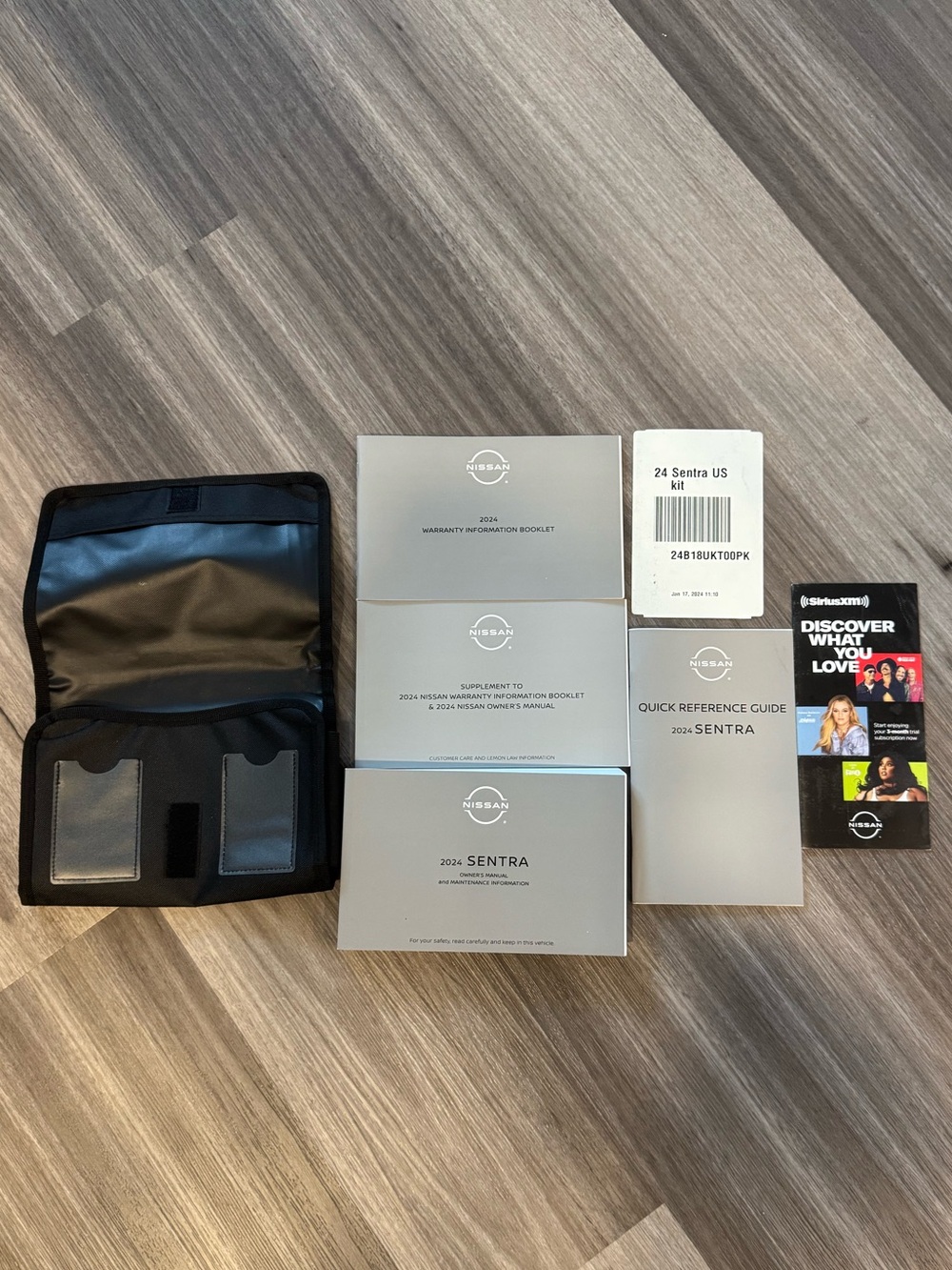 2024 Nissan Sentra Owner’s Manual Kit